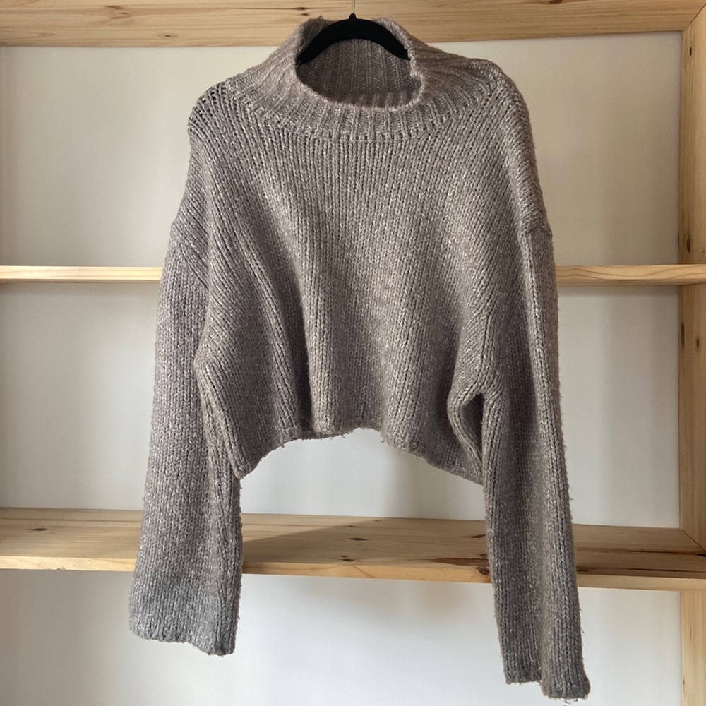 Oak + Fort Cropped Sweater